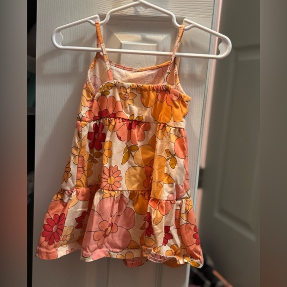 The Children's Place Orange and Yellow Tiered Ruffled Sundress - Picture 2 of 2